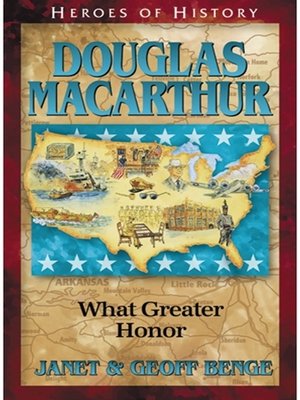 cover image of Douglas MacArthur: What Greater Honor
